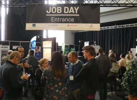 Totaal succes voor de eerste Job Day