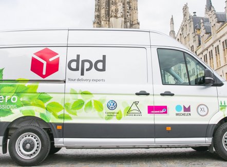 DPD : test met elektrische bestelwagens in Mechelen