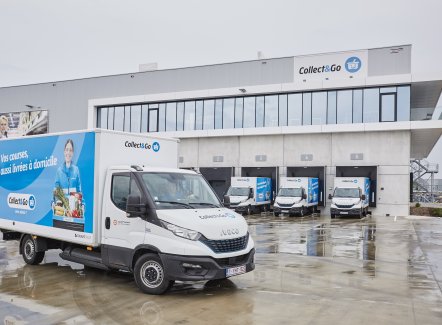 Collect&Go levert als eerste Belgische retailer met elektrische bestelwagens.